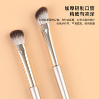 Gilded Makeup Brush Set with Eye Shadow and Eye Brushes, Complete Kit