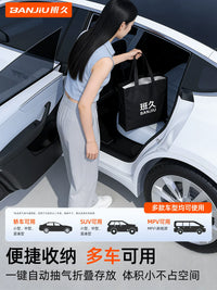 Banjo Car Air Mattress Automatic Inflatable Bed for Car Back Seat Sleeping Pad Rear Seat Leveling Pad