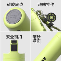 316 Stainless Steel Insulated Sports Water Bottle with Straw, Large Capacity Portable for Students & Outdoor Fitness
