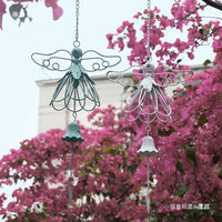 Outdoor Cast Iron Wind Chime Garden Patio Balcony Hanging Decor