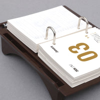 2026 Desk Calendar with Plastic Stand - Planner & Organizer