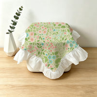 Floral Lace Dust Cover for Small Appliances and Furniture