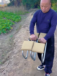 Adjustable Garden Kneeler and Seat for Knee Protection, Weeding, and Outdoor Work
