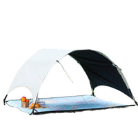 Outdoor Blackout Canopy Tent Ground Mat Waterproof Sunshade Arch Portable Picnic Mat