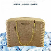 Food-Grade EPP Insulated Cooler Box for Food Delivery, Seafood, and Fruit Cold Chain Transport