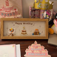 DIY Birthday Embroidery Photo Frame Kit with Tools and Tutorial