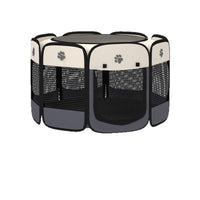 Pet Birthing Tent Whelping Box for Cats and Small Dogs, Foldable and Enclosed