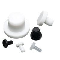High Temperature Resistant T-Type Silicone Rubber Plugs for Pipe Sealing and Dust Protection