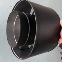 Stainless Steel Wood Burning Fireplace Chimney Pipe for Indoor Use