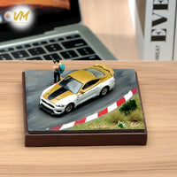 VM 1/64 Scale Miniature Diorama Base for Model Cars Figures