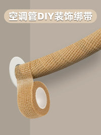 Self-Adhesive Pipe Wrap Tape for HVAC, Gas, and Water Pipes - Decorative Cover Up Tape for Home Improvement