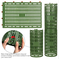 Garden Tree Seedling Protection Cover Adjustable Plastic Plant Trunk Protector