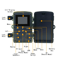 Infrared HD Waterproof Hunting Camera for Outdoor Surveillance and Photography with Multi-Stabilization