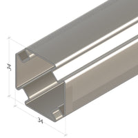 Quick-Install Keel German Mocha Profiled Steel Keel Manufacturer Direct Supply