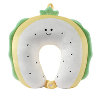 Fruit Series U-Shaped Neck Pillow Set with Eye Mask for Office Naps and Travel