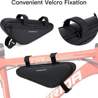 Bicycle Triangle Frame Bag, Waterproof Bike Front Tube Pouch for Road Mountain Bikes, Cycling Accessories Storage Pack