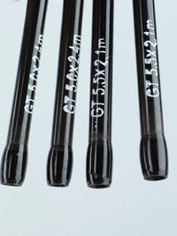 Carbon Fiber Fishing Rod Tip Section Replacement with Ceramic Guides for Lure Rods