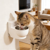 Pet Toilet-Shaped Water Dispenser for Cats and Dogs, Automatic Drinking Fountain Bowl
