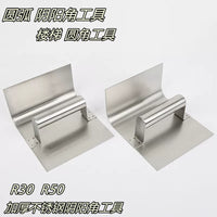 Stainless Steel Corner Trowel for Plastering and Mortar Application