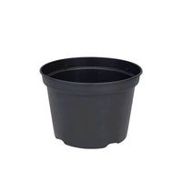 Black Round Thickened Plastic Nursery Pots for Succulents