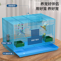 New Large Foldable Bird Cage Ecological Villa for Parakeets Cockatiels Pearl Birds Luxury Cage