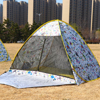 Automatic Pop-Up 3-4 Person Double Layer Camping Tent for Outdoor Travel