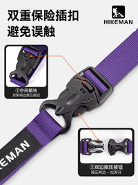 Multi-Purpose Luggage Straps for Outdoor Camping, Tent, Backpack, Sleeping Bag - 2 Pack