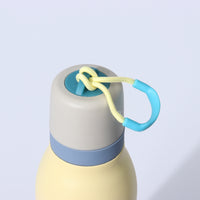Minimalist Macaron Stainless Steel Insulated Water Bottle with Handle