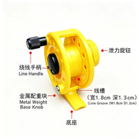 Ice Fishing Reel Front Drag Wheel for Hand Rods