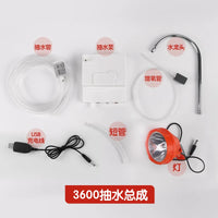 Fishing Bait Pump Aeration Tube Night Fishing Light Accessories for Tackle Box