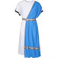 Medieval Renaissance Prince Robe Costume for Men, Ancient Greek Roman Warrior Cosplay, Halloween Fancy Dress