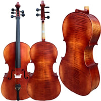Handmade 5-String Cello 4/4 Professional Performance Grade Solid Wood Musical Instrument