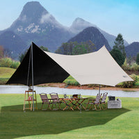 Explorer Blackout Tarp Tent Outdoor Windproof Sunshade Canopy for Camping and Picnics