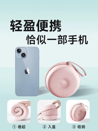 Travel U-Shaped Neck Pillow for Airplanes and Cars, Portable Head and Neck Support Cushion