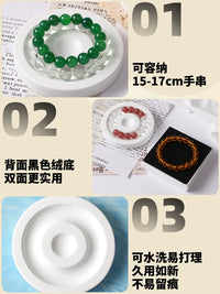 Resin & Wood Beading Design Board for Jewelry Making, Bracelet Sizing, and Necklace Display