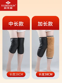 Motorcycle Electric Scooter Knee Pads Winter Warm Windproof Thickened Leg Protectors for Men and Women