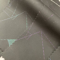 900D Polyester Oxford Fabric with Printed PU Coating for Bags and Mats, Waterproof