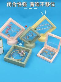 PE Film Jewelry Display and Storage Box for Earrings, Necklaces, and Bracelets