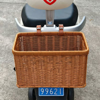 Universal Helmet Storage Basket for Electric Scooters & Bicycles - Rear Mount Cargo Carrier