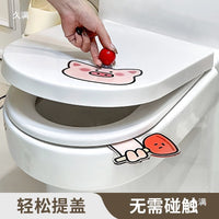 Cute Acrylic Toilet Lid Lifter, No-Touch Toilet Seat Handle, Other