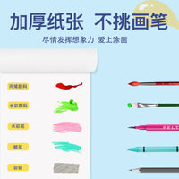 Kids' Drawing Paper Roll, Extra Long Art Paper for Toddlers, Mess-Free Wall-Friendly Painting Canvas