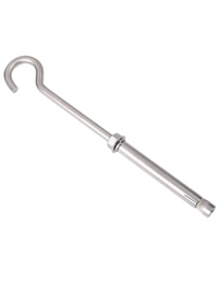Expansion Anchor Bolt with Hook for Exterior Wall Mounting, M8/M10