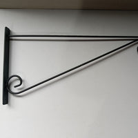 Iron Art Wall-Mounted Planter Hook for Balcony & Garden