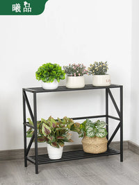Multi-Tier Metal Plant Stand for Indoor Windowsill and Balcony, Succulent Display Shelf