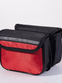 Bicycle Frame Bag, Kids' Bike Phone Bag, Cycling Gear, Diamond Pattern Saddle Bag, Water Bottle Bag