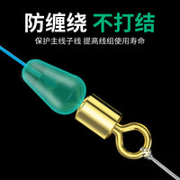 Silicone Anti-Tangle Swivel Stopper Beans for Fishing Line