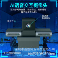 HAOKAI AI Voice Interactive Camera with Directional 4-Array Microphone for Teaching and Conferences