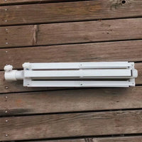 Foldable Outdoor Beach Umbrella Base Stand with Four-Legged Iron Support
