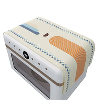 Microwave Oven Dust Cover with Waterproof PU Coating for Home Appliances
