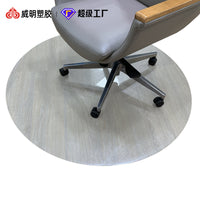 Transparent PVC Floor Protector Mat for Hardwood Floors and Chair Mats, Non-Slip and Sound Dampening